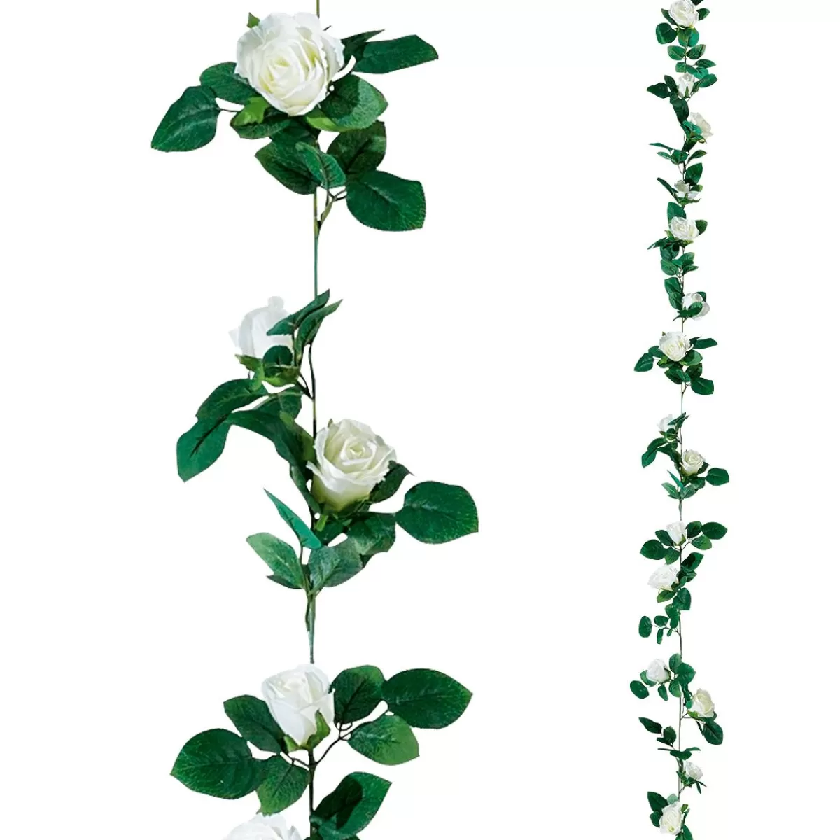 DecoWoerner Artificial Roses Tendril 180 Cm,