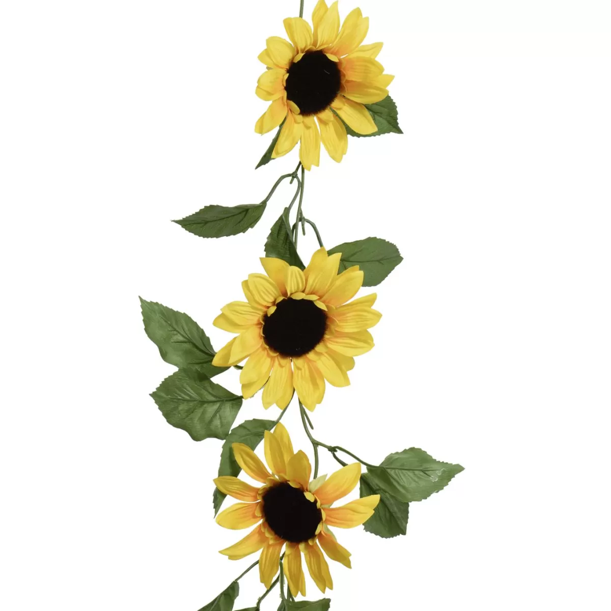 DecoWoerner Artificial Sunflower Vine 10 X 18 X 150 Cm