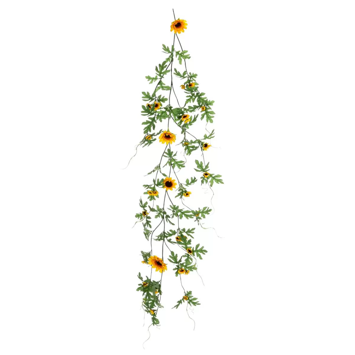 DecoWoerner Artificial Sunflower Vine 125 Cm