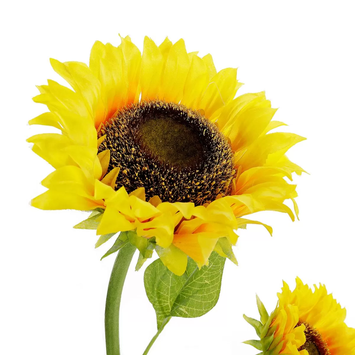 DecoWoerner Artificial Sunflower With 3 Flowers 87 Cm