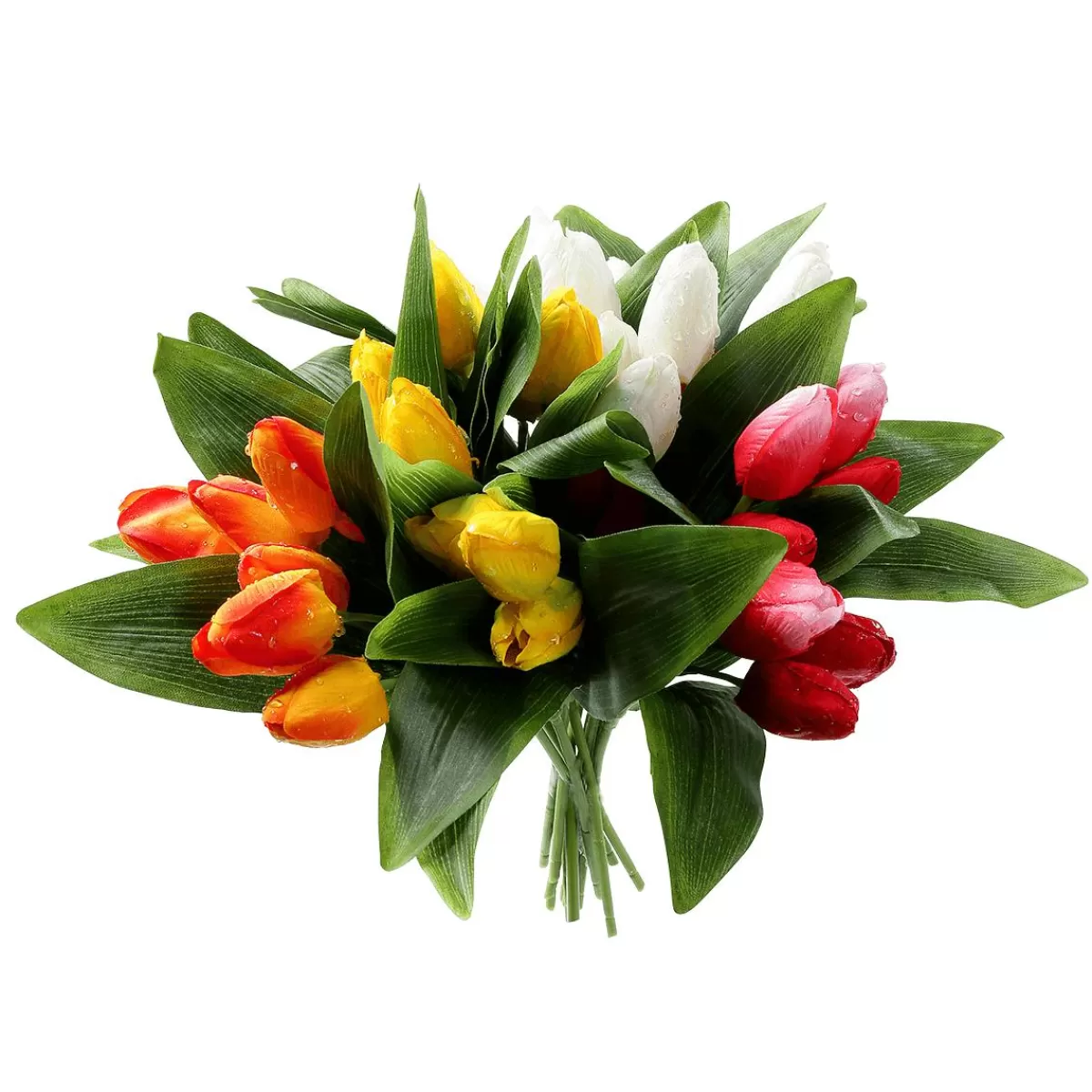 DecoWoerner Artificial Tulip Bouquet Assortment