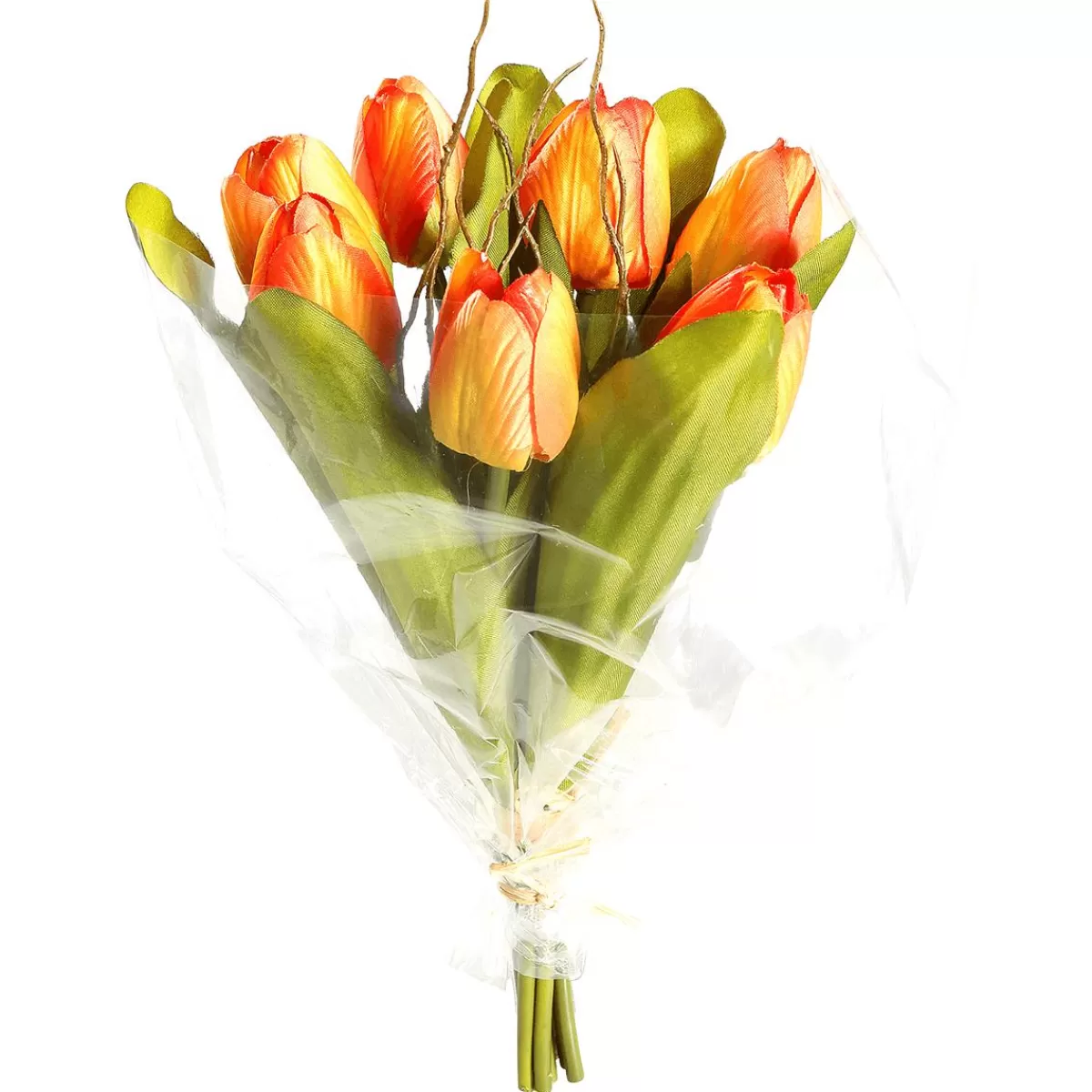 DecoWoerner Artificial Tulip Bouquet , 30 Cm