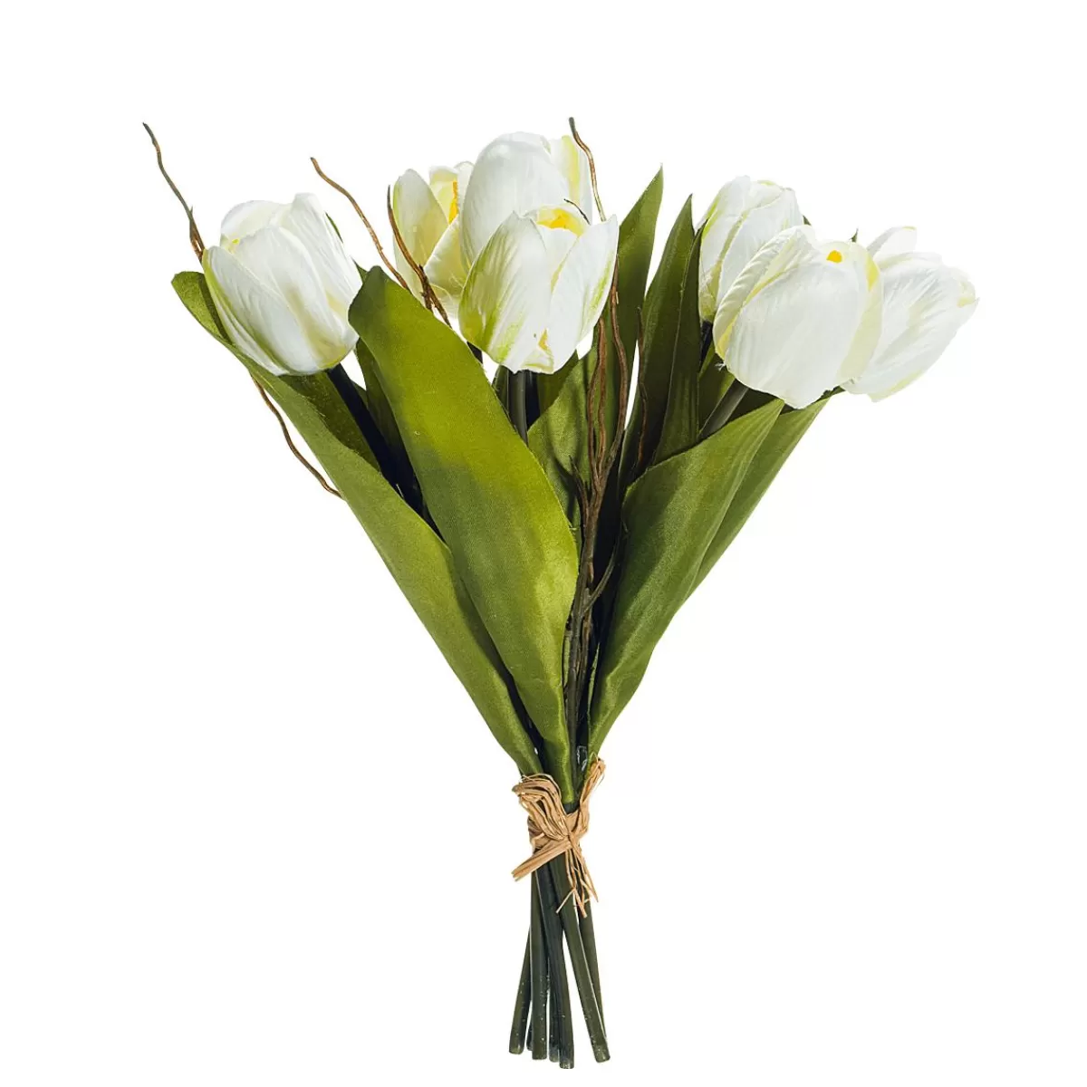 DecoWoerner Artificial Tulip Bouquet , 30 Cm