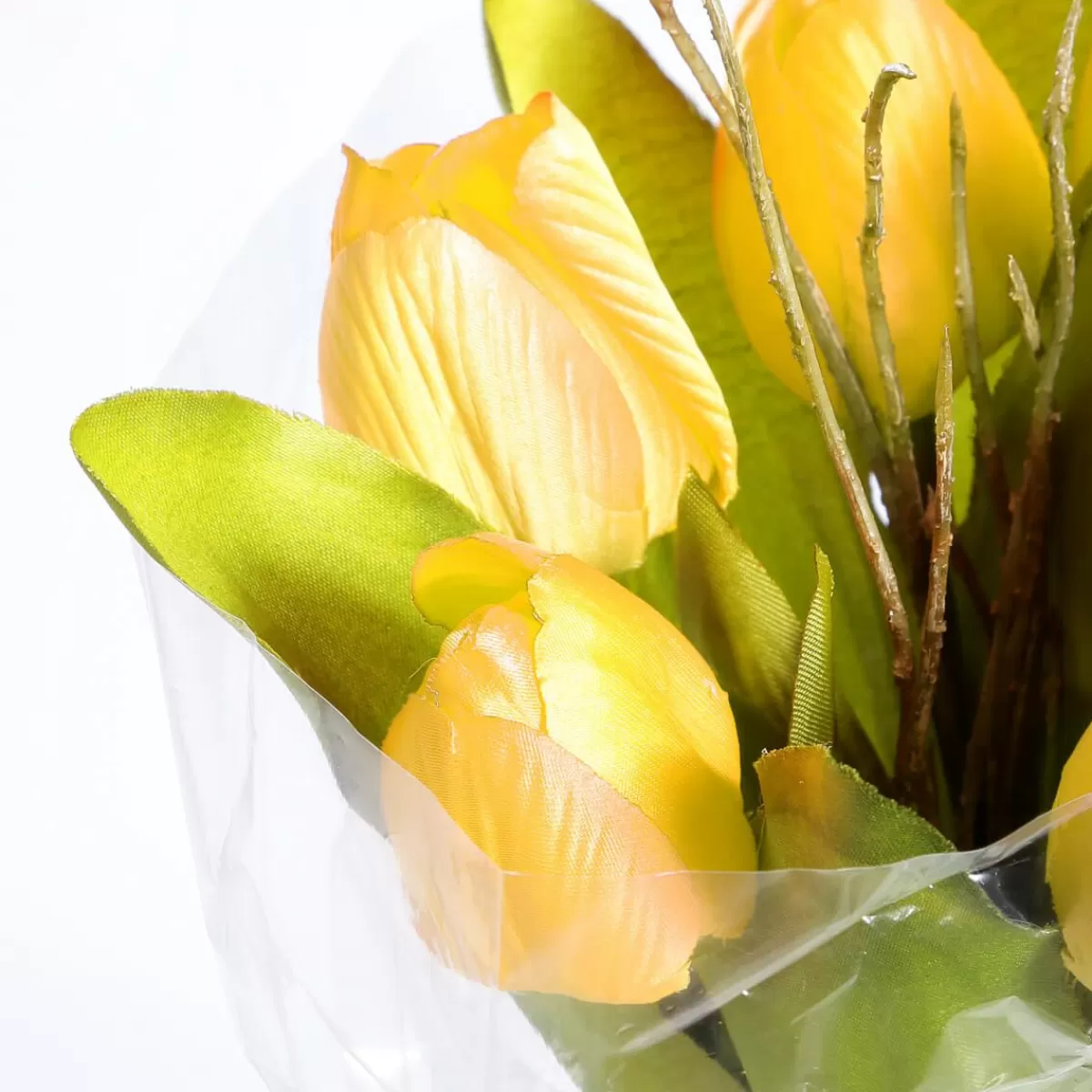 DecoWoerner Artificial Tulip Bouquet , 30 Cm