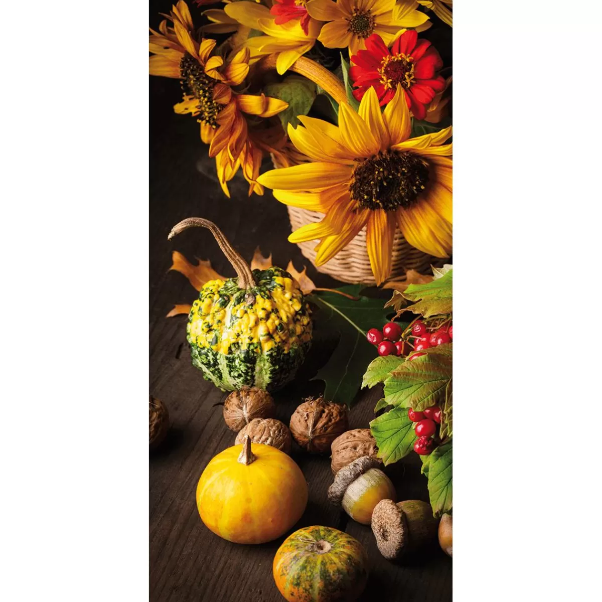 DecoWoerner Banner Autumn Decoration 100x200cm