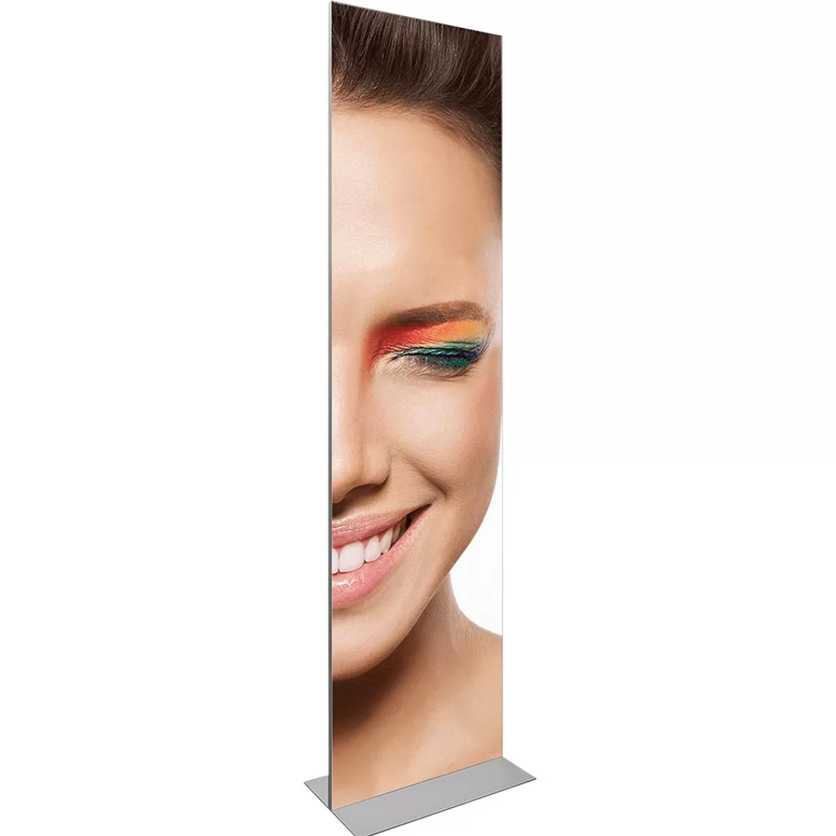 DecoWoerner Banner Stand Magnetic 200 X 50 Cm