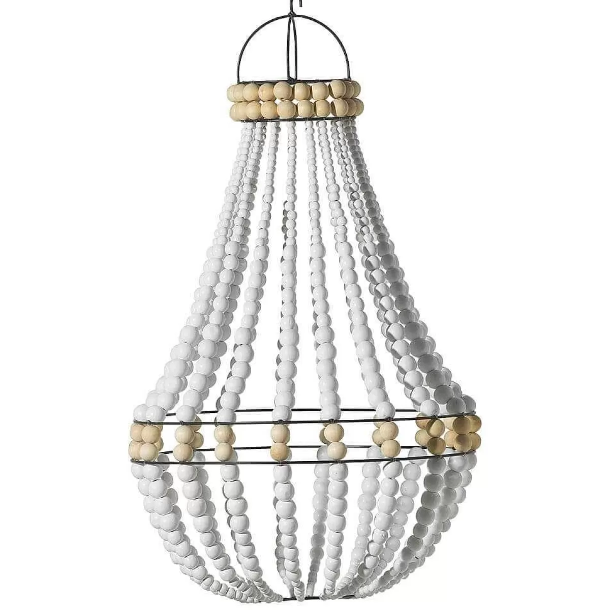 DecoWoerner Basket Chandelier "Chabby Chic"