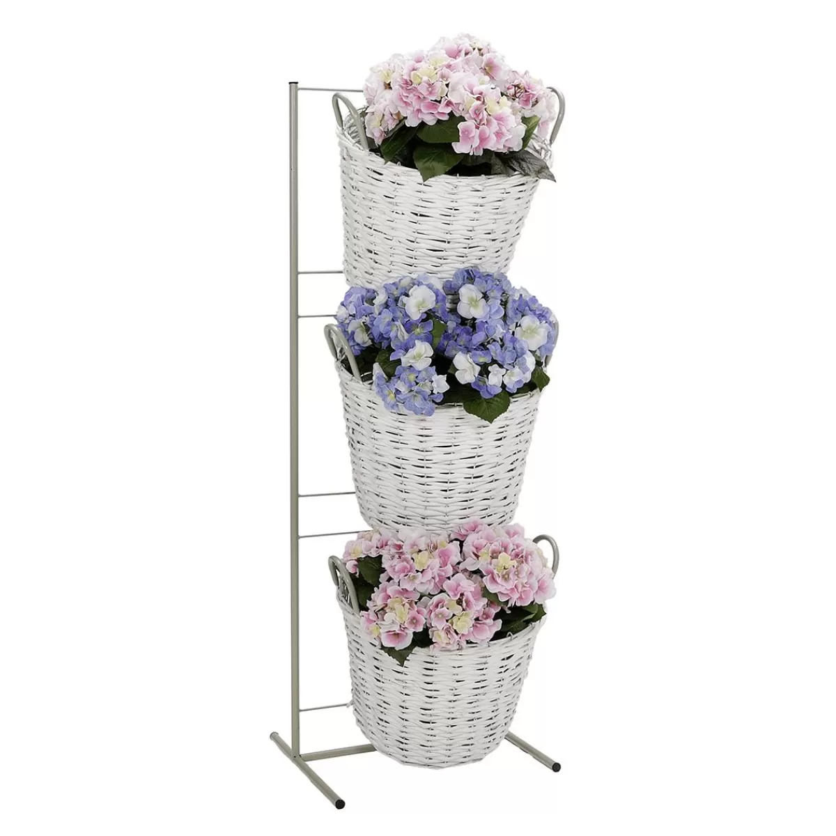 DecoWoerner Basket Stand, Height 115 Cm