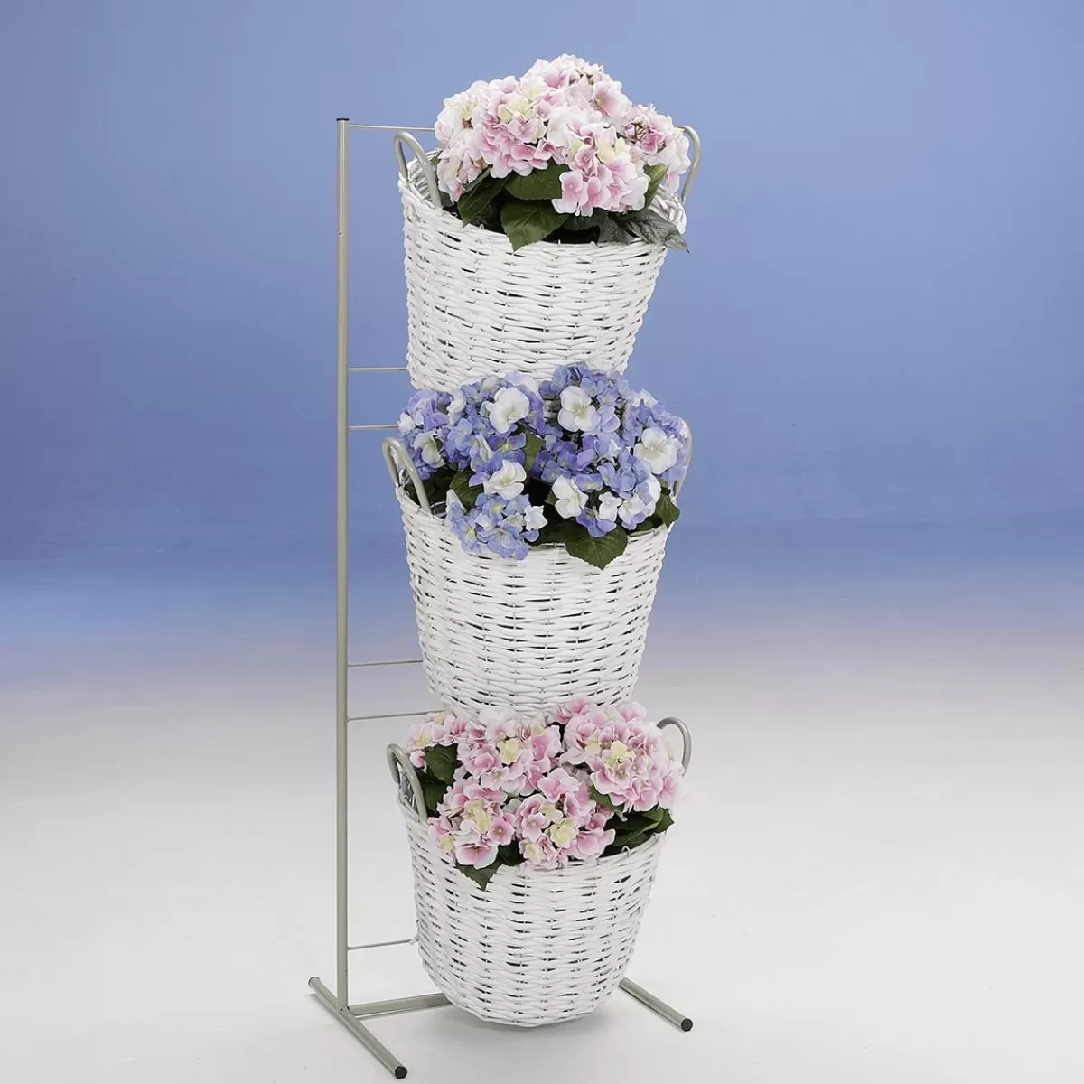 DecoWoerner Basket Stand, Height 115 Cm