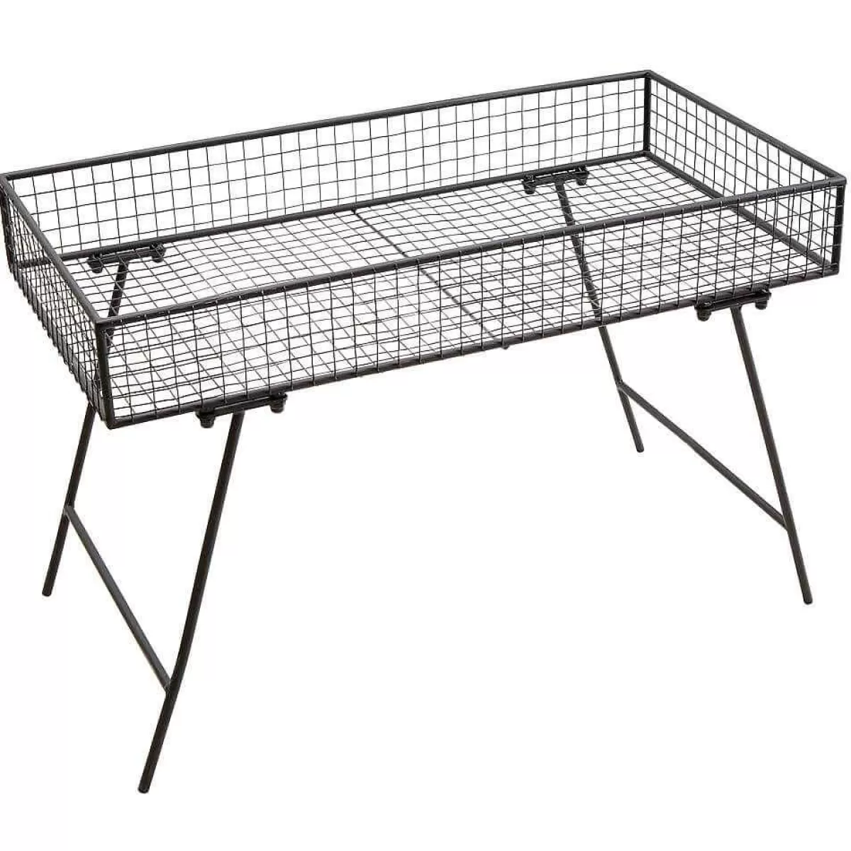 DecoWoerner Basket Stand Made Of Metal