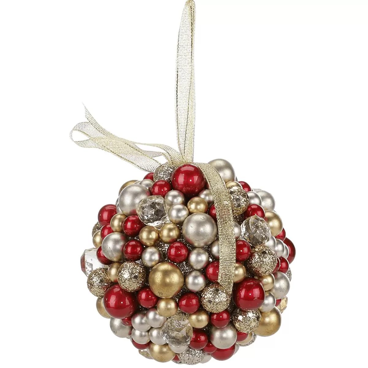 DecoWoerner Bead Ball Christmas Tree Ball 11 Cm Ø