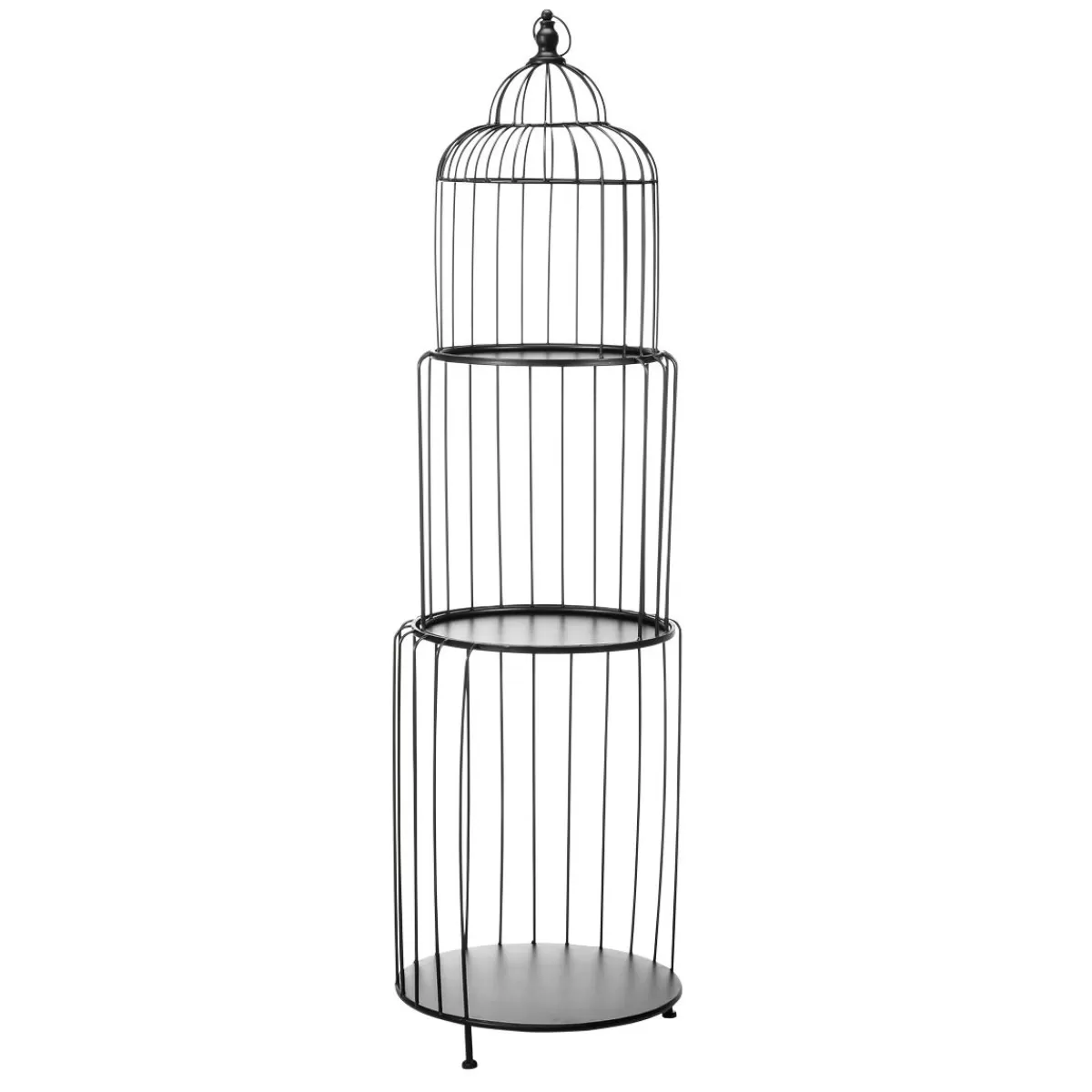 DecoWoerner Birdcage Shelf, Height 140 Cm,