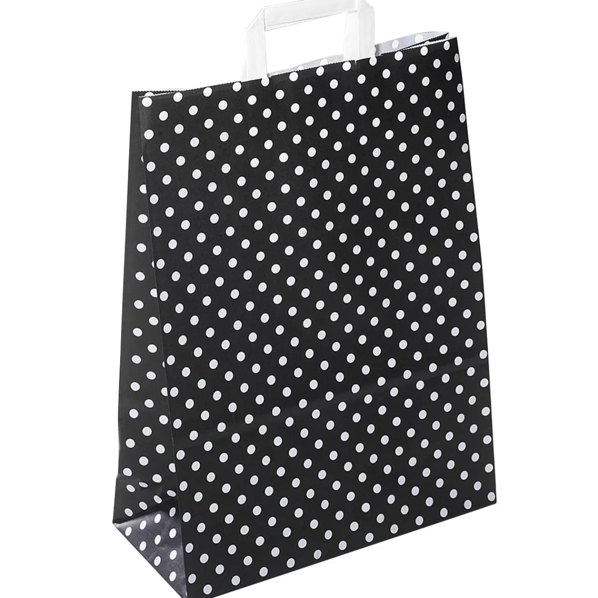 DecoWoerner Paper Bag "Dots" 40 X 32 Cm 50 Pieces