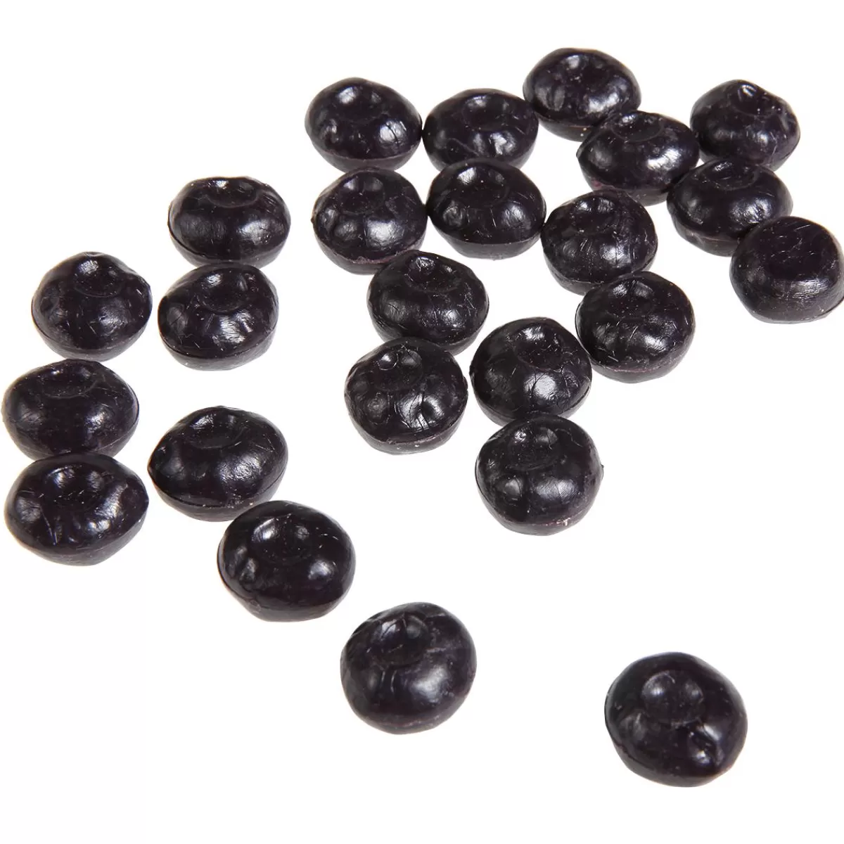 DecoWoerner Blueberries Food Replica, 24 Pcs