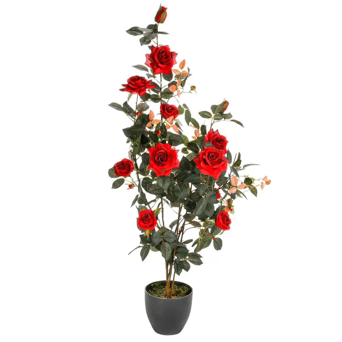 DecoWoerner Bouquet Of Roses In Pot 115 Cm