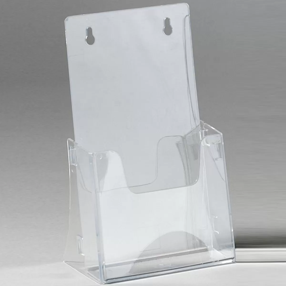 DecoWoerner Brochure Holder Foldable, DIN Long