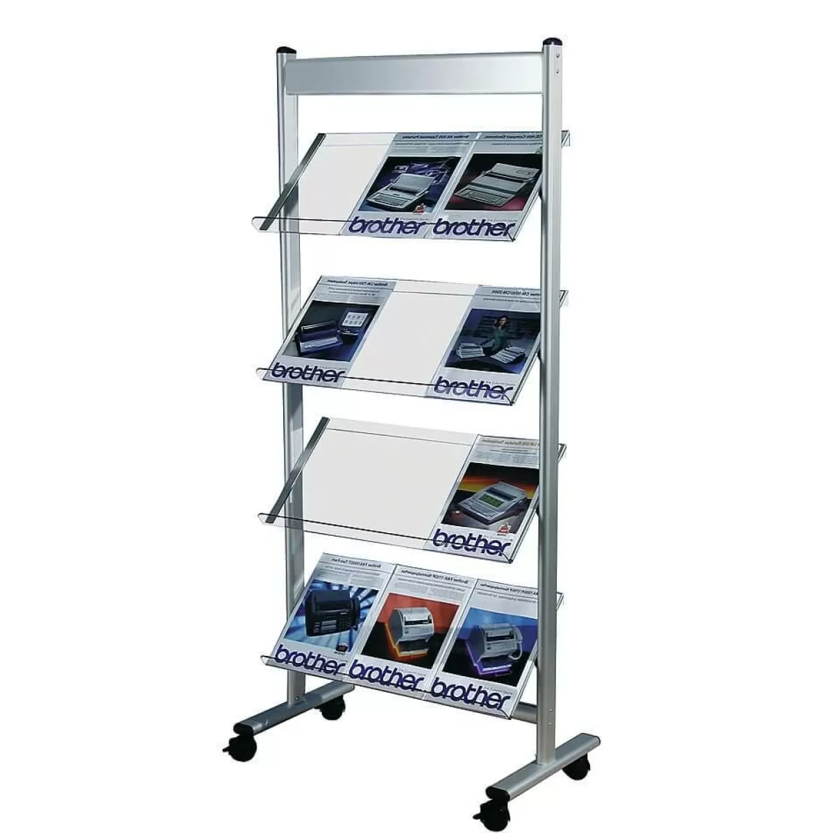 DecoWoerner Brochure Stand, 12 X DIN A4