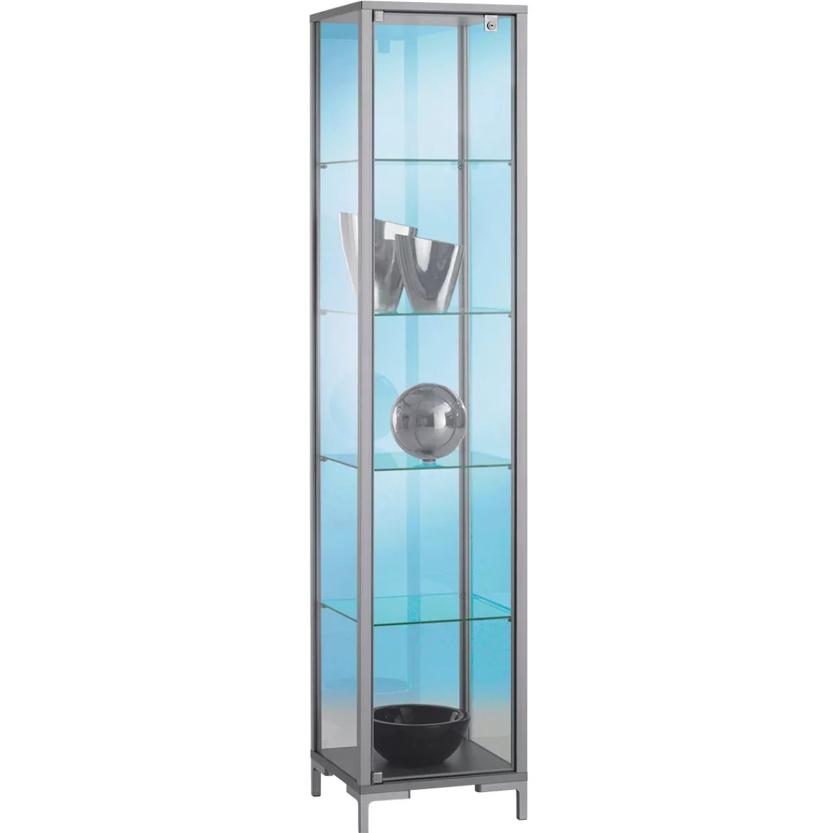 DecoWoerner Cabinet With Lighting 186 X 40 X 40 Cm