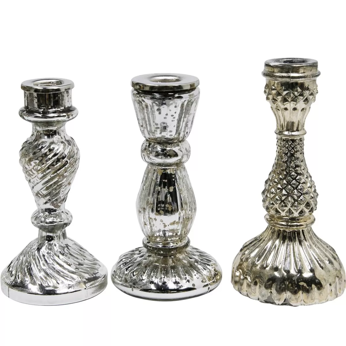 DecoWoerner Candlestick Set, 3 Pieces