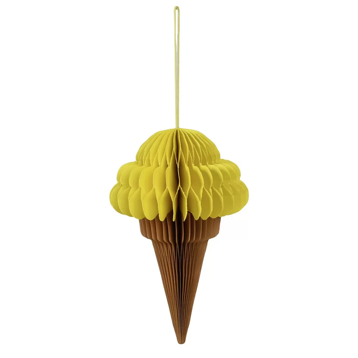 DecoWoerner Cardboard Ice Cream Hanging Decoration 30 Cm,