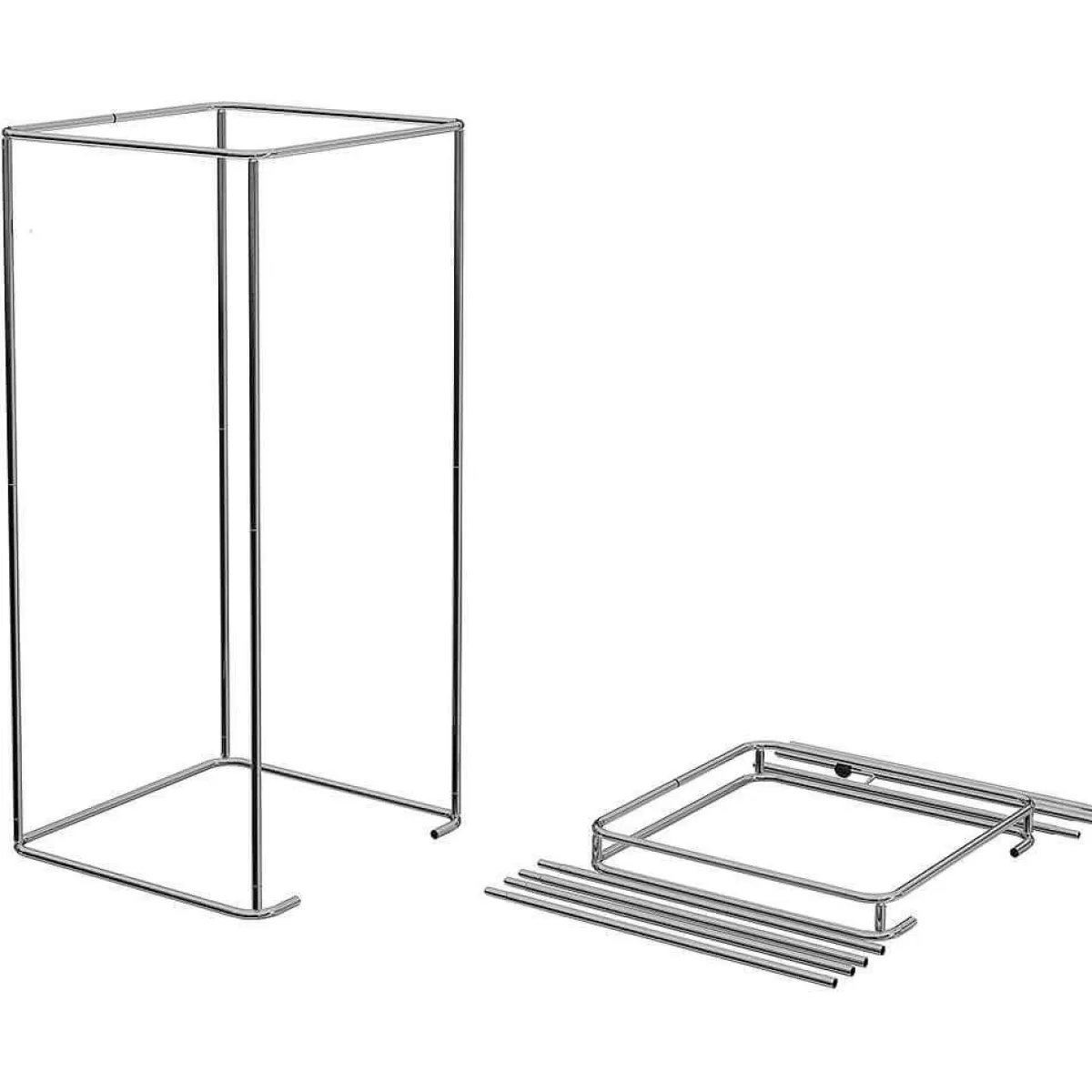 DecoWoerner Changing Room Self-standing, Height 200 Cm