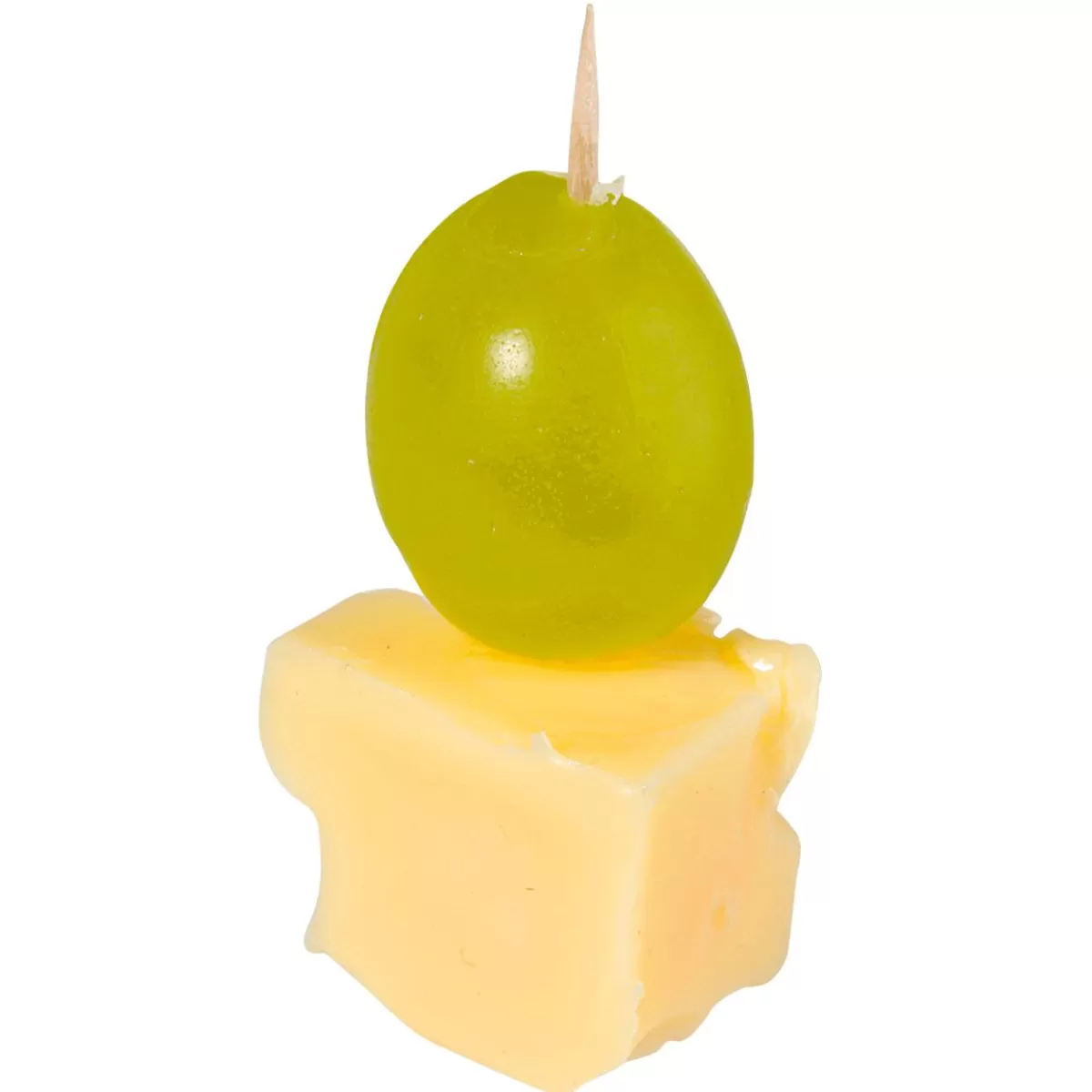 DecoWoerner Cheese Grapes Skewer Food Replica