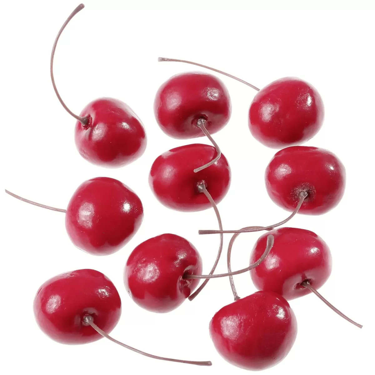 DecoWoerner Cherries Food Replica, 24 Pcs