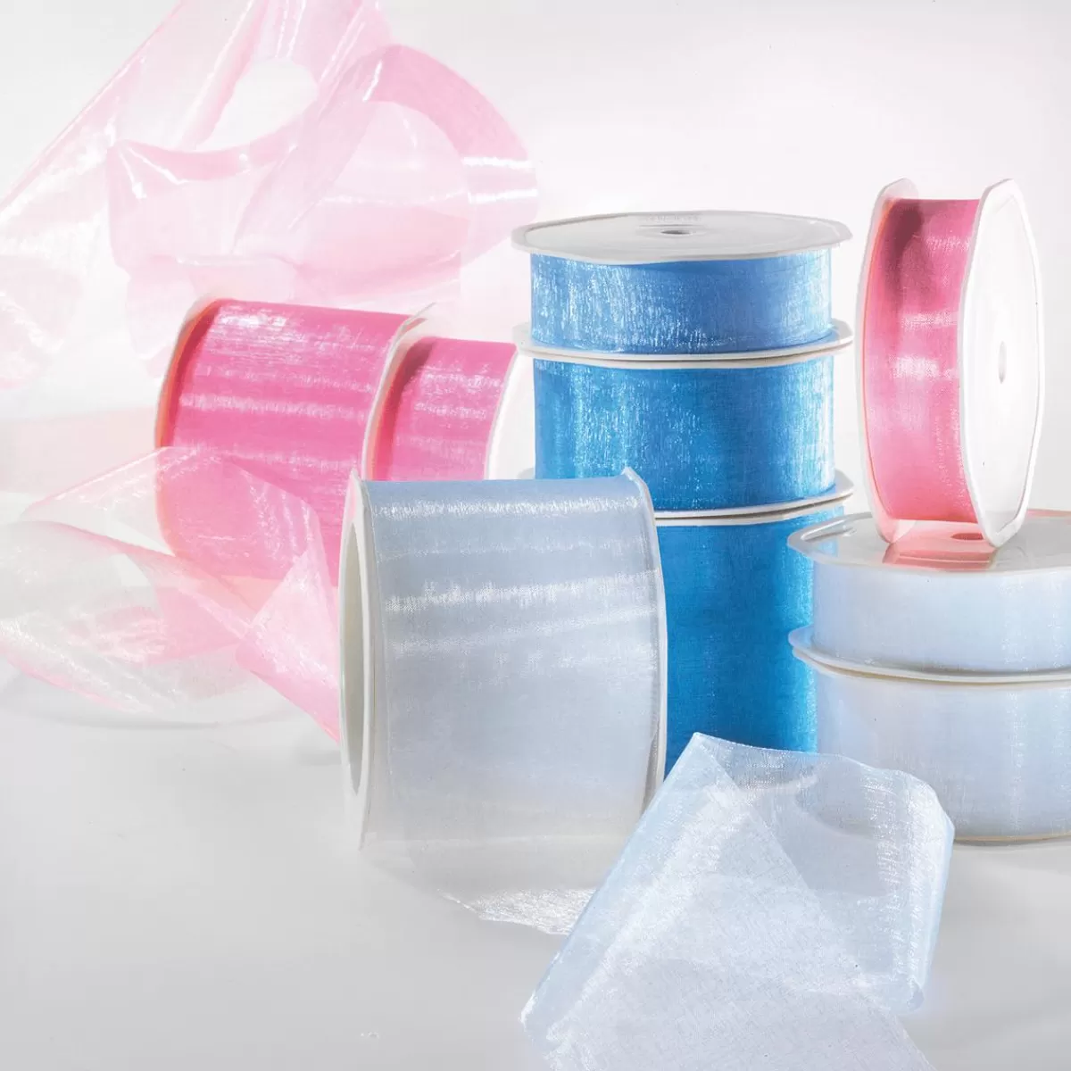 DecoWoerner Chiffon Ribbon Width 25 Mm