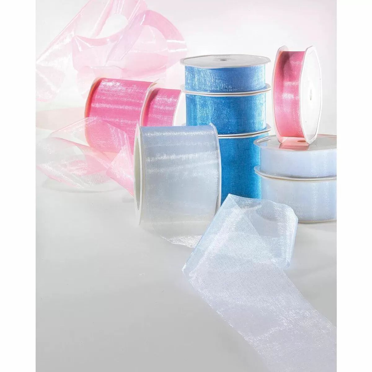 DecoWoerner Chiffon Ribbon Width 70 Mm