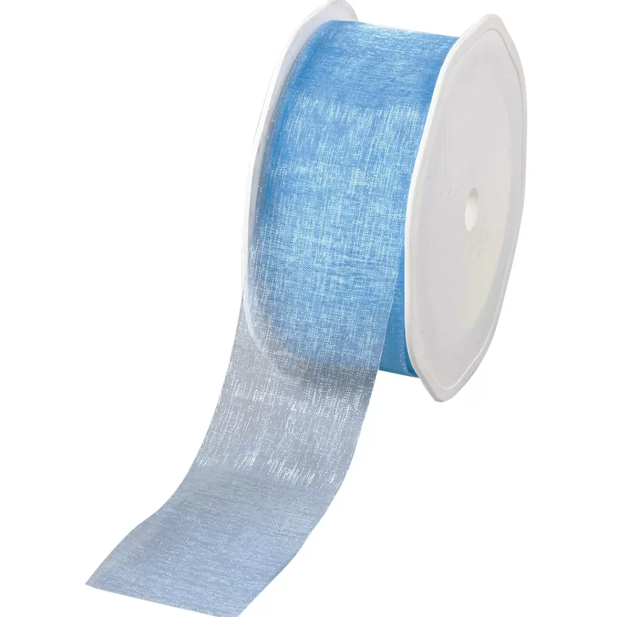 DecoWoerner Chiffon Ribbon, Width 38 Mm, Light