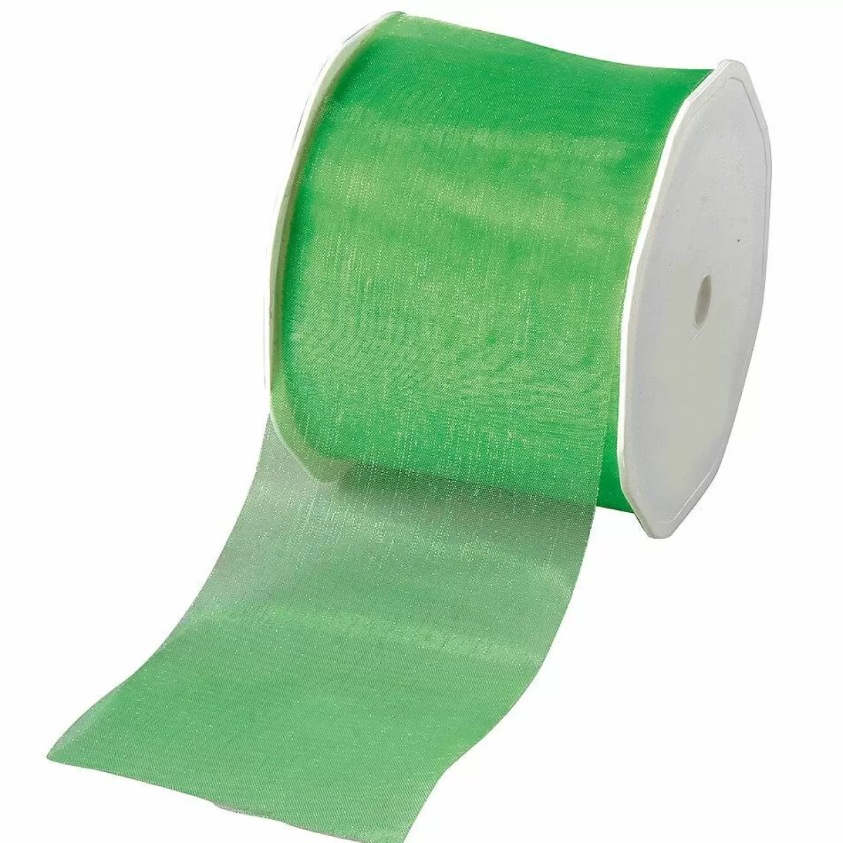 DecoWoerner Chiffon Ribbon, Width 70 Mm, Apple