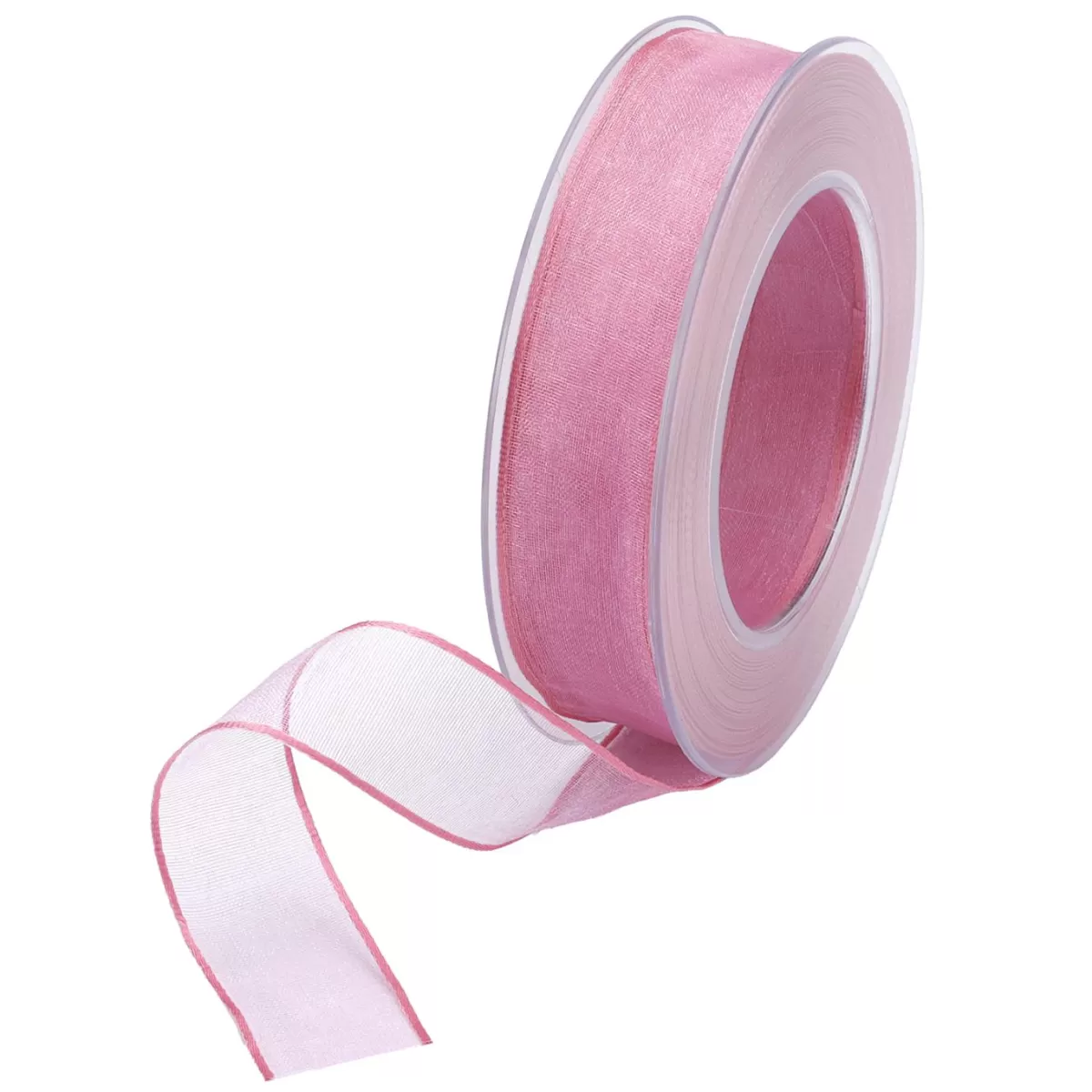 DecoWoerner Chiffon Ribbon With Wire Width 25 Mm