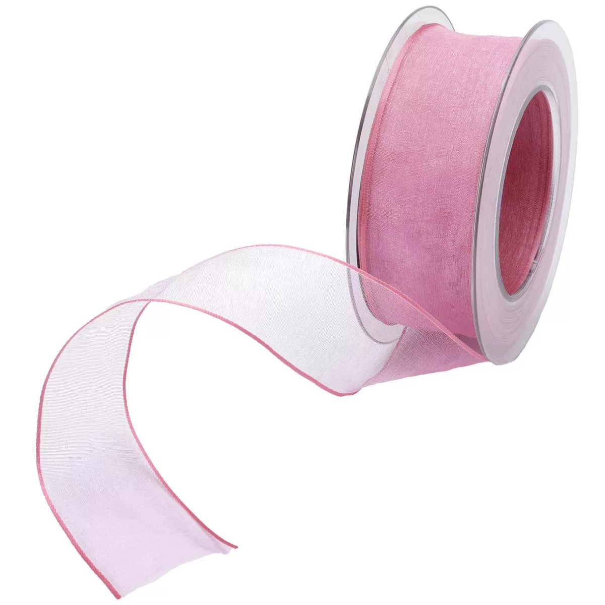 DecoWoerner Chiffon Ribbon With Wire Width 40 Mm