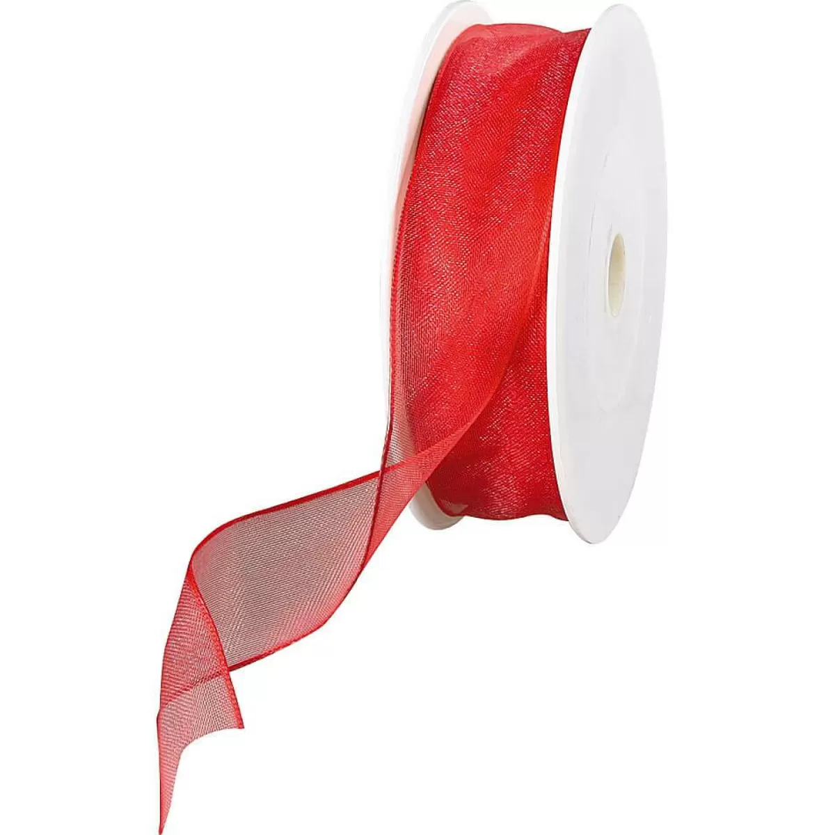 DecoWoerner Chiffon Ribbon With Wire Width 25 Mm