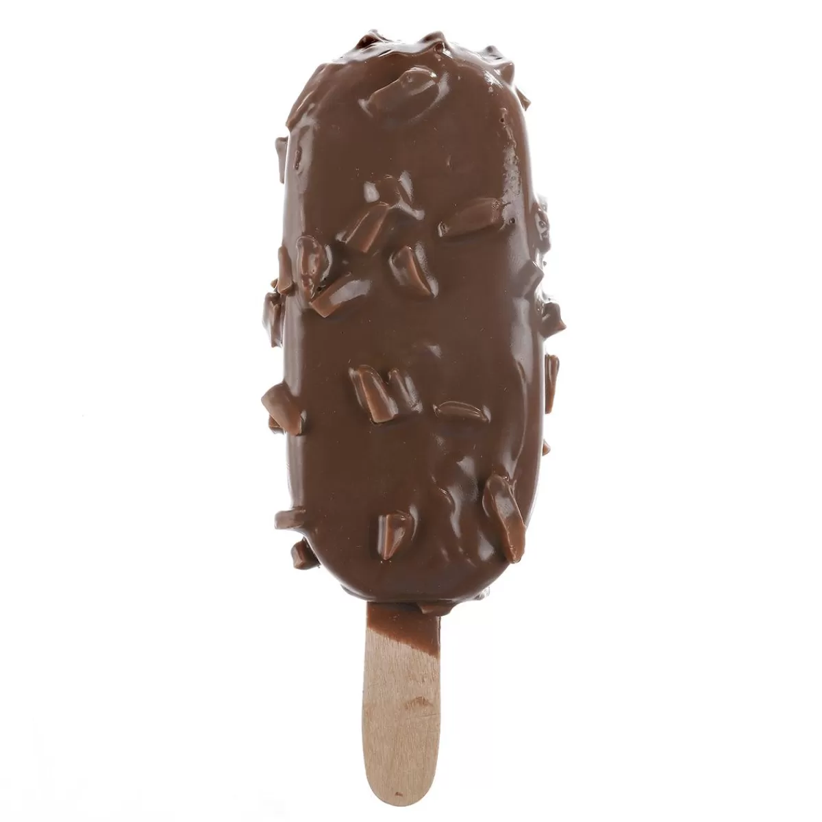 DecoWoerner Chocolate Ice Cream On A Stick With Almonds -food Dummy 21 Cm