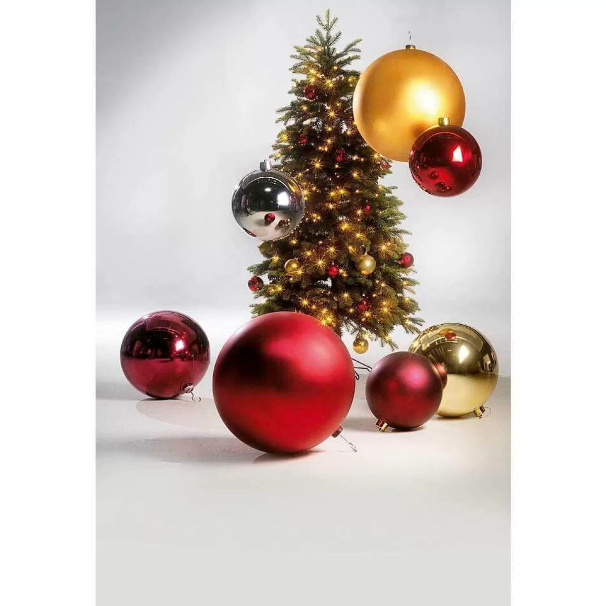 DecoWoerner Christmas Ball XXL Matt, 30 Cm