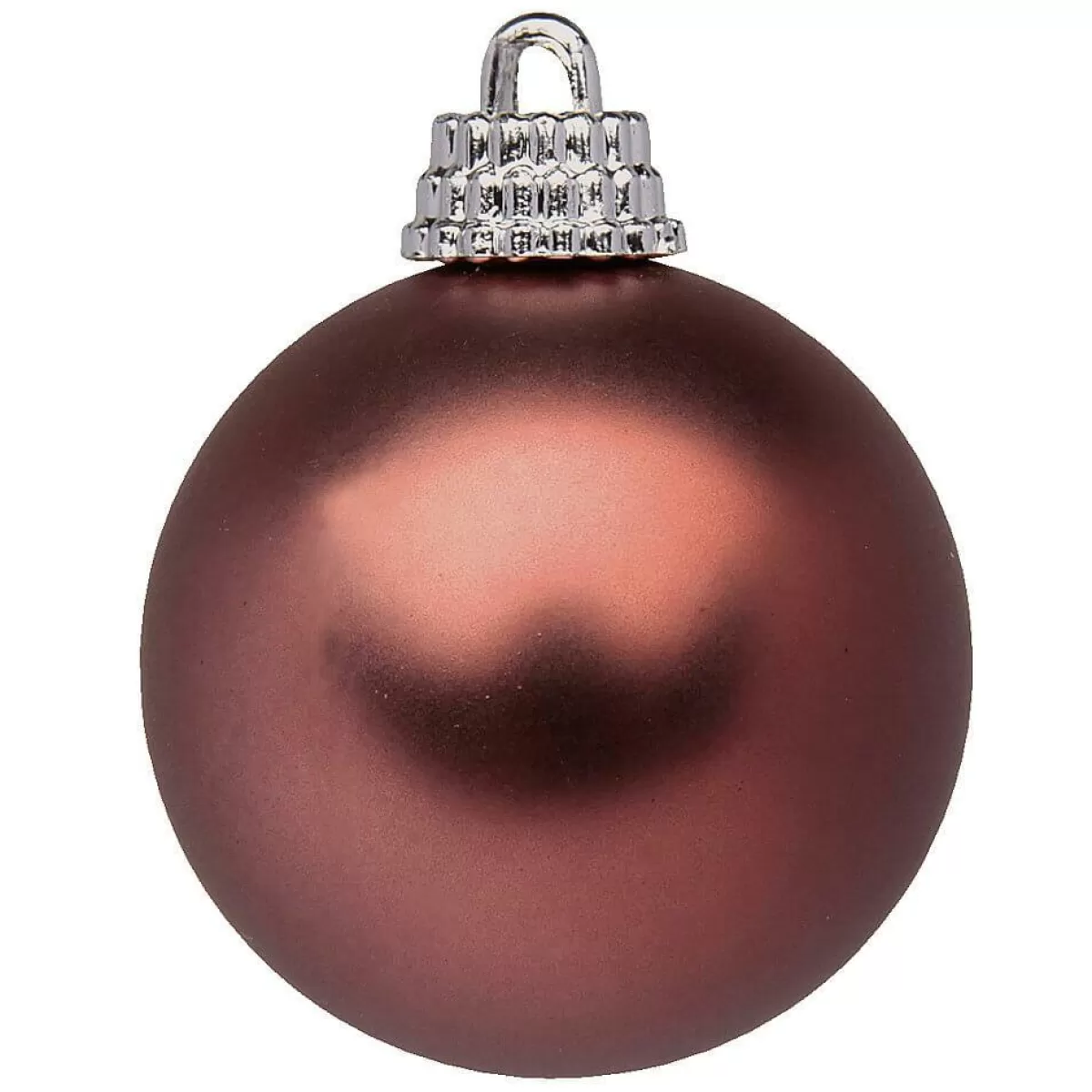 DecoWoerner Christmas Balls Matt 6 Cm Mauve, 24 Balls