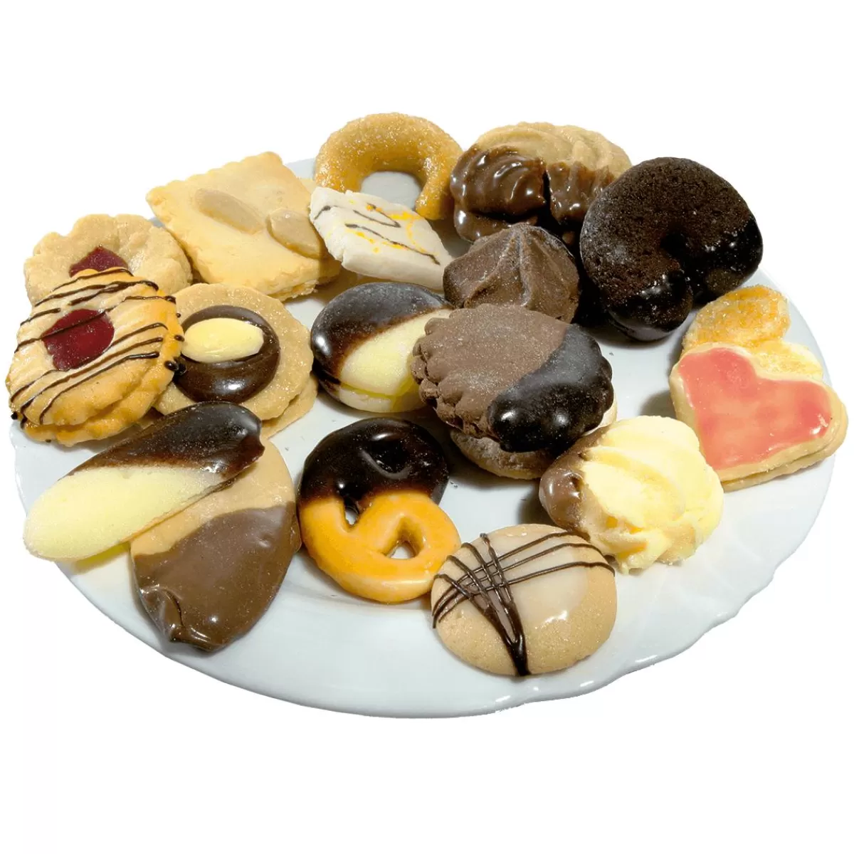 DecoWoerner Christmas Biscuits Food Dummy, 21 Pcs.