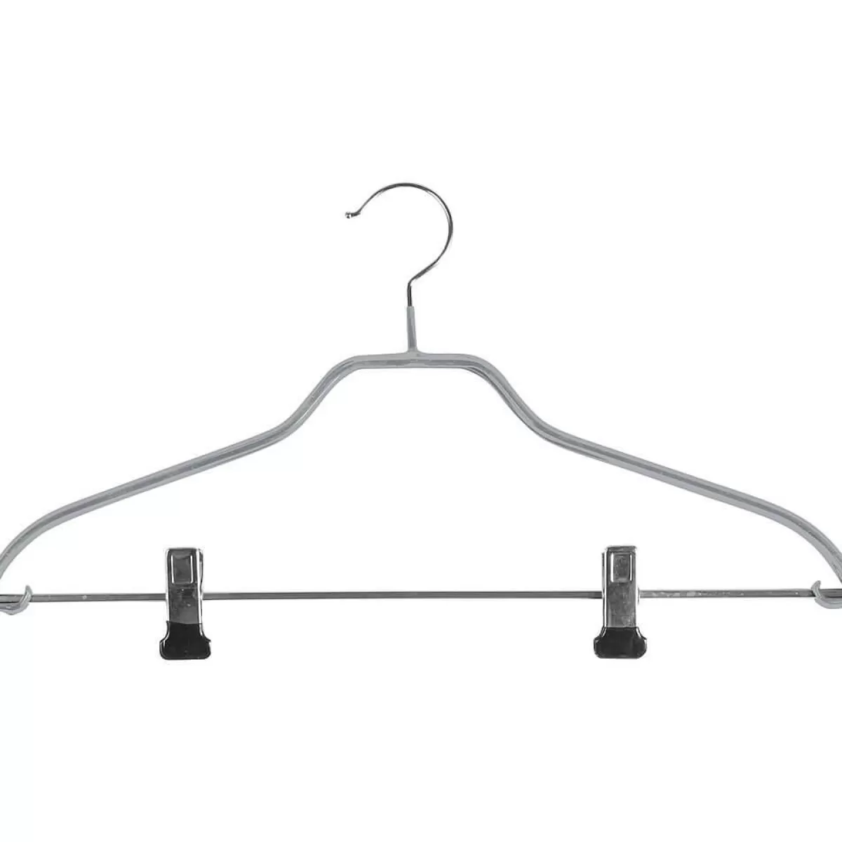 DecoWoerner Coat Hanger With Clamps Non-slip 40 Cm, A´ 10 Pieces