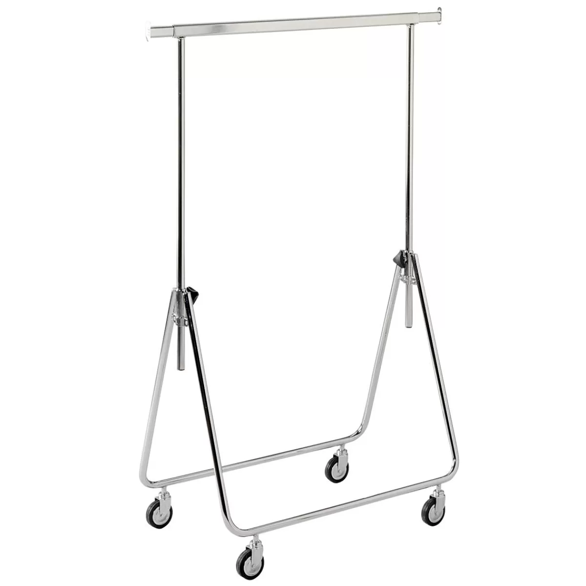 DecoWoerner Coat Rack With Castors Foldable 140 Cm