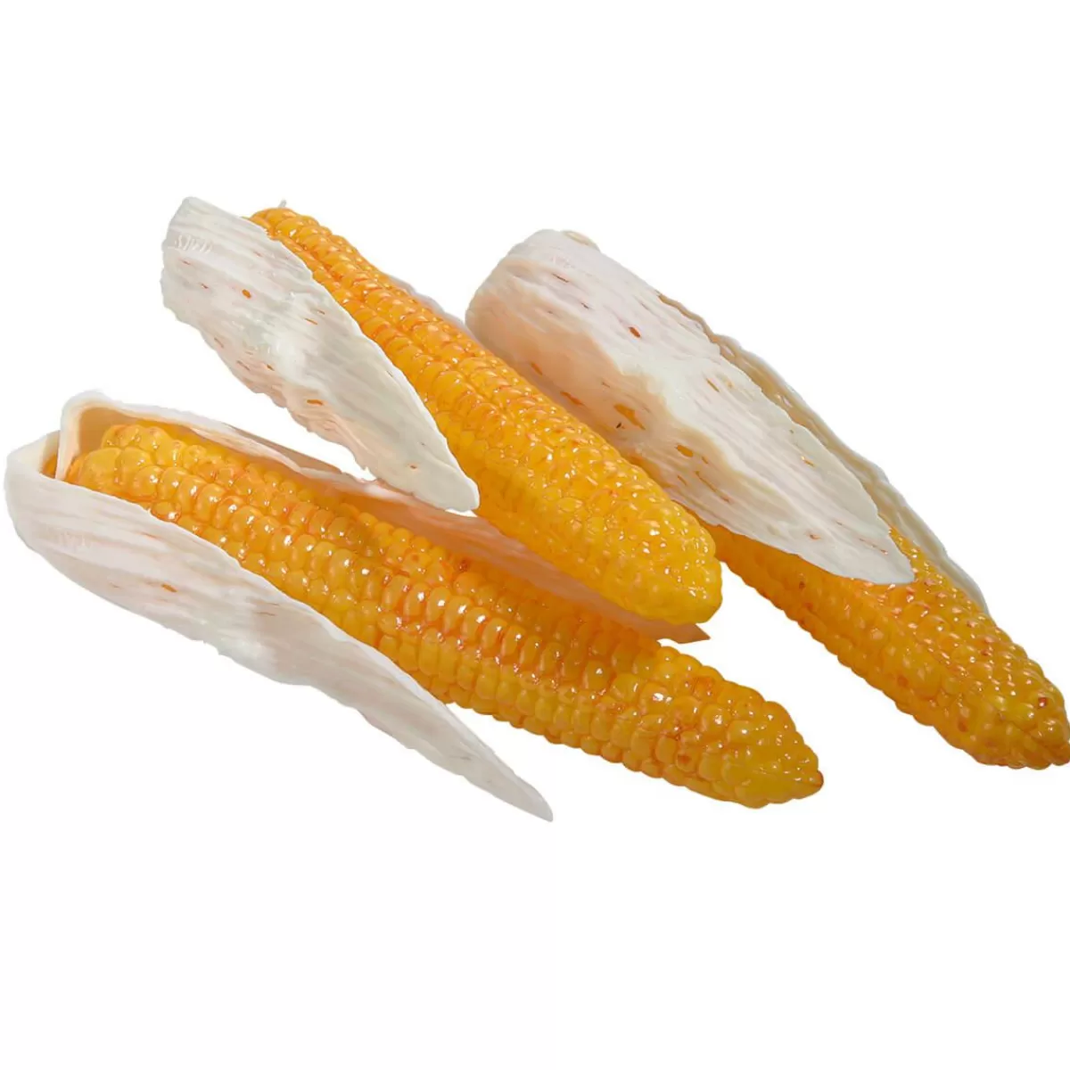 DecoWoerner Corn Cobs Food Replica, 3 Pcs