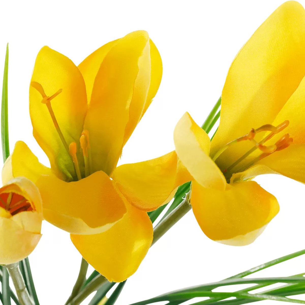 DecoWoerner Crocus Artificial Flowers Set Of 5 30 X 10 Cm (HxW)