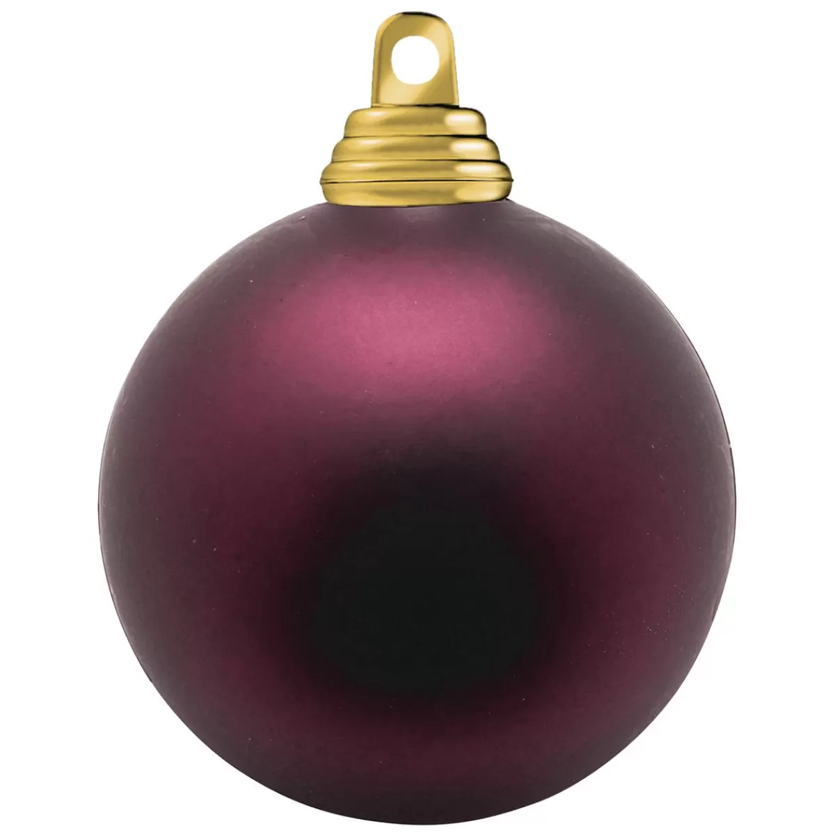 DecoWoerner Dark , Matt Christmas Baubles Made Of Flame Retardant Plastic, 6 Cm Ø - 24 Pieces