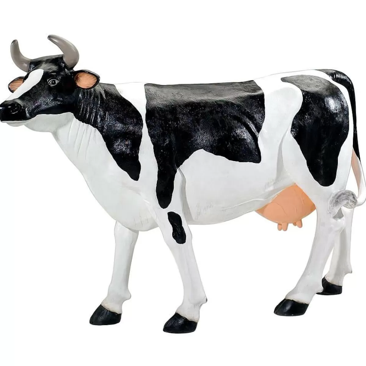 DecoWoerner Deco Cow 156 Cm High, Black-white