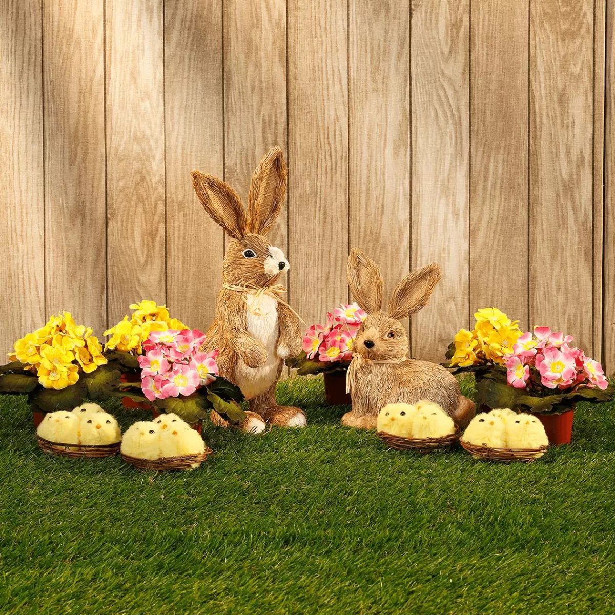 DecoWoerner Deco Easter Bunny Sitting 24 Cm