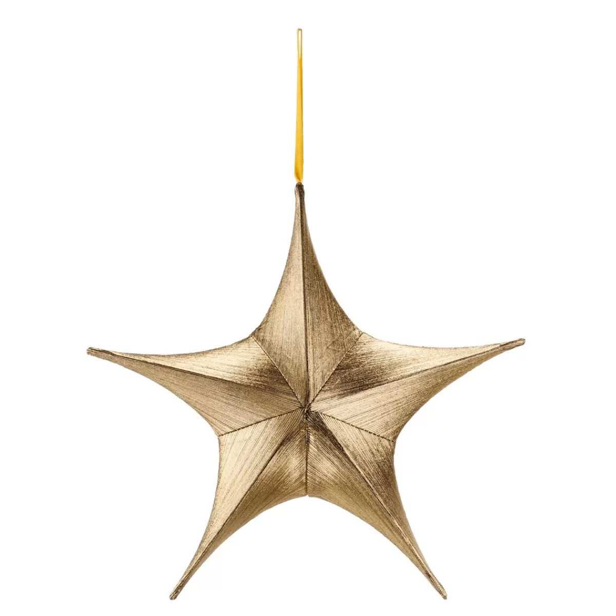 DecoWoerner Deco Fabric Folding Star With Zip 110 Cm