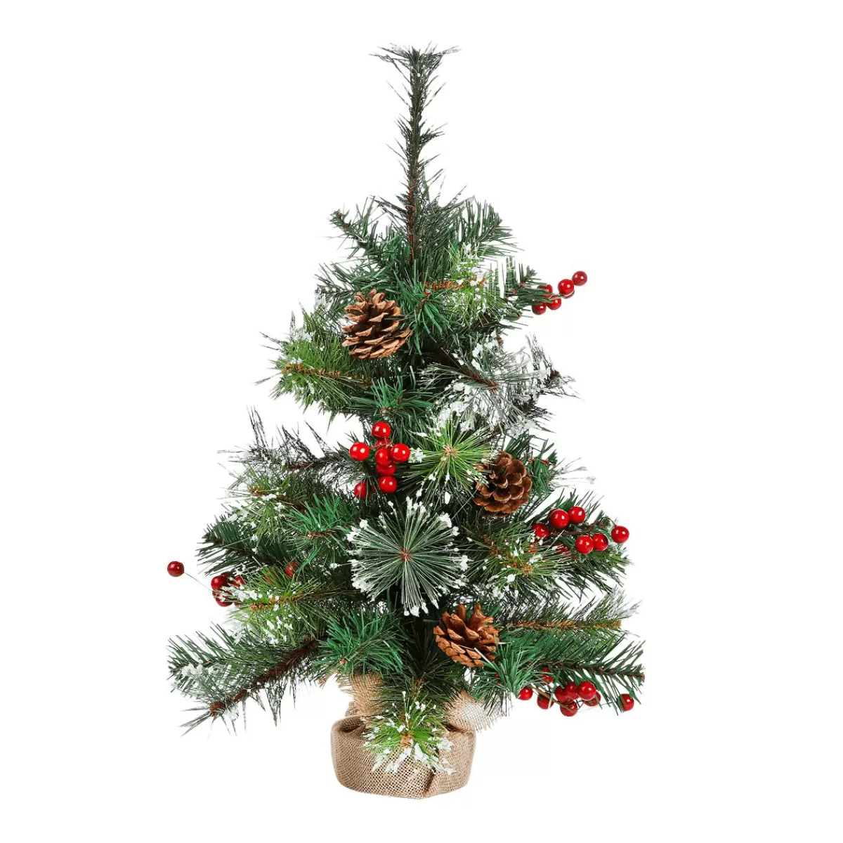 DecoWoerner Deco Fir Tree 60 Cm In Jute Bag