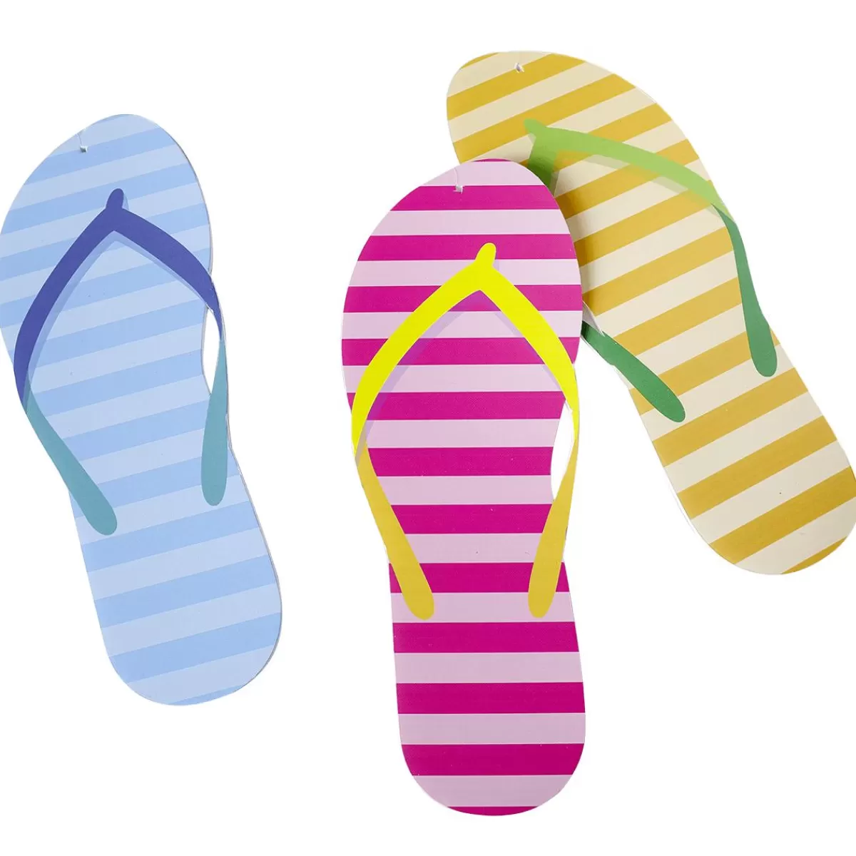 DecoWoerner Deco Flipflops 40 Cm 3 Pieces