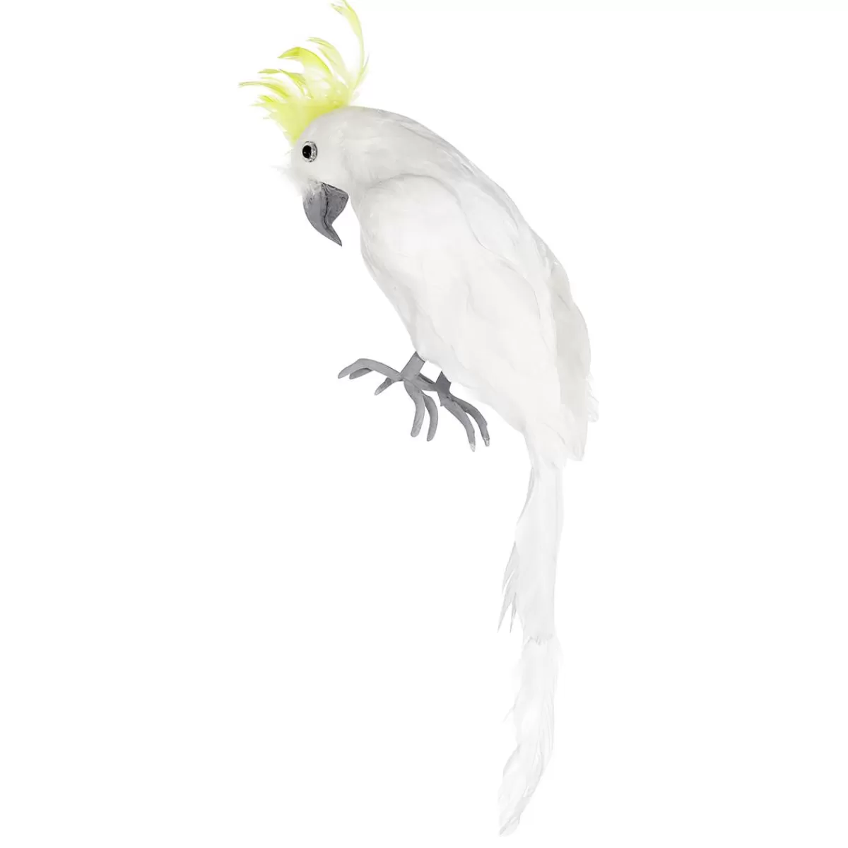 DecoWoerner Deco Parrot Yellow-crested Cockatoo 11 X 45 Cm