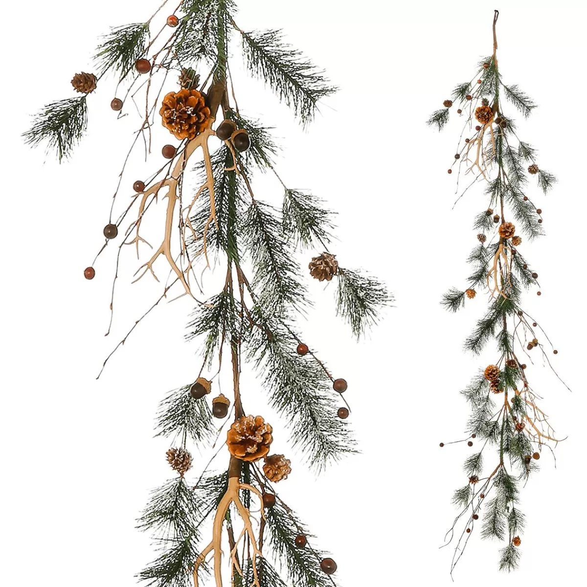 DecoWoerner Deco Pine Mix Garland 15x145 Cm